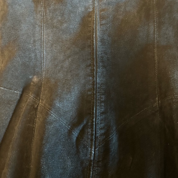 Vintage black suede minidress π₯ - Picture 4 of 6